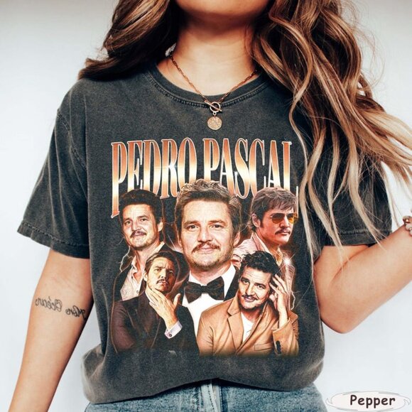 Comfort Colors Pedro Pascal T-Shirt Unisex Bootleg Tee 169 - Picture 1 of 4